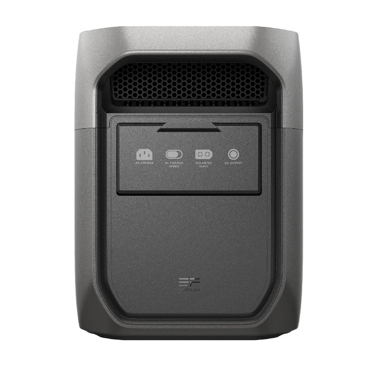 EcoFlow DELTA 3 Max con tecnología de batería LiFePO4 de alta seguridad y larga vida útil.