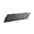 Panel solar portátil EcoFlow 110W ligero desplegado para generación de energía al aire libre