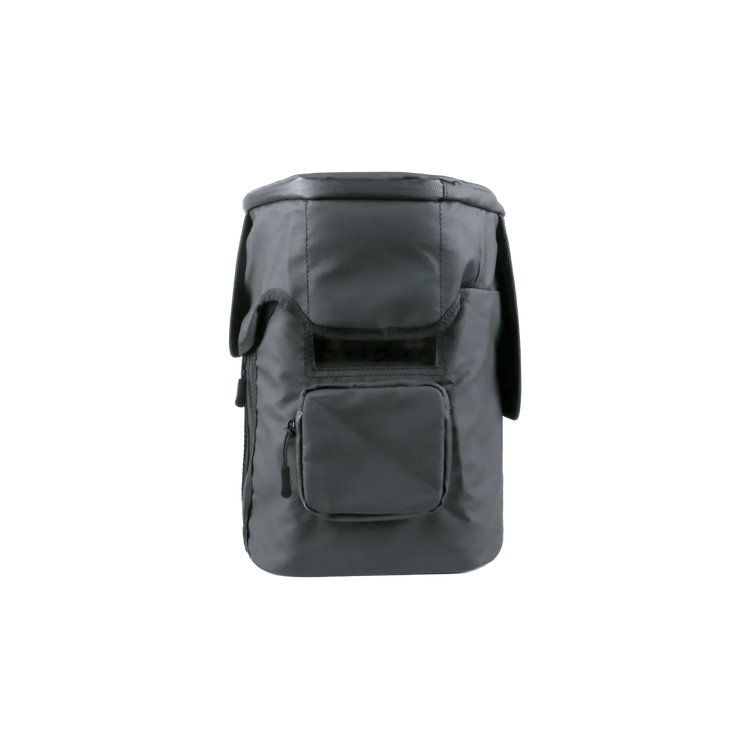 Vista lateral del EcoFlow DELTA 2 Waterproof Bag, ideal para proteger dispositivos electrónicos en condiciones húmedas