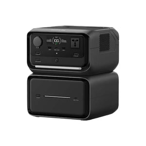 Estación de energía portátil EcoFlow RIVER 3 Plus con batería adicional de 600 Wh para mayor autonomía