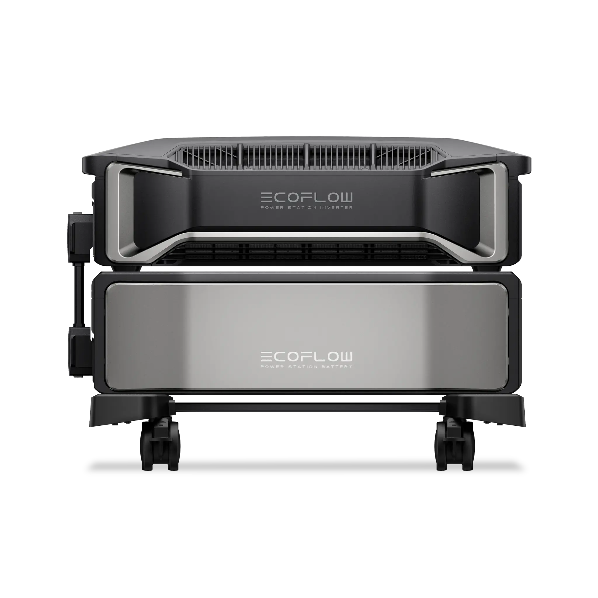 EcoFlow DELTA Pro Ultra en un camping, alimentando dispositivos como un dron y una lámpara, evidenciando su potente capacidad de energía