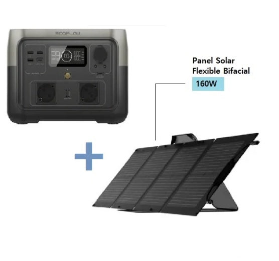 RIVER 2 Max + 160W Portable Panel Solar