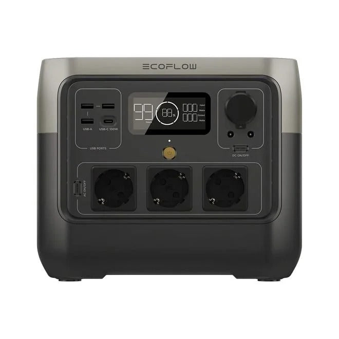 Estación de Energía Portátil EcoFlow RIVER 2 Pro, 768 Wh, Carga rápida